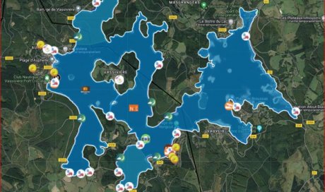 Pêche de nuit à la Carpe ou Pêche aux carnassiers à Vassivière en Nouvelle-Aquitaine 