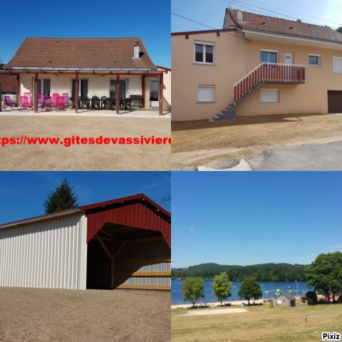 Vacances en Limousin zone verte dans un des gites au bord du #lac de vassivière